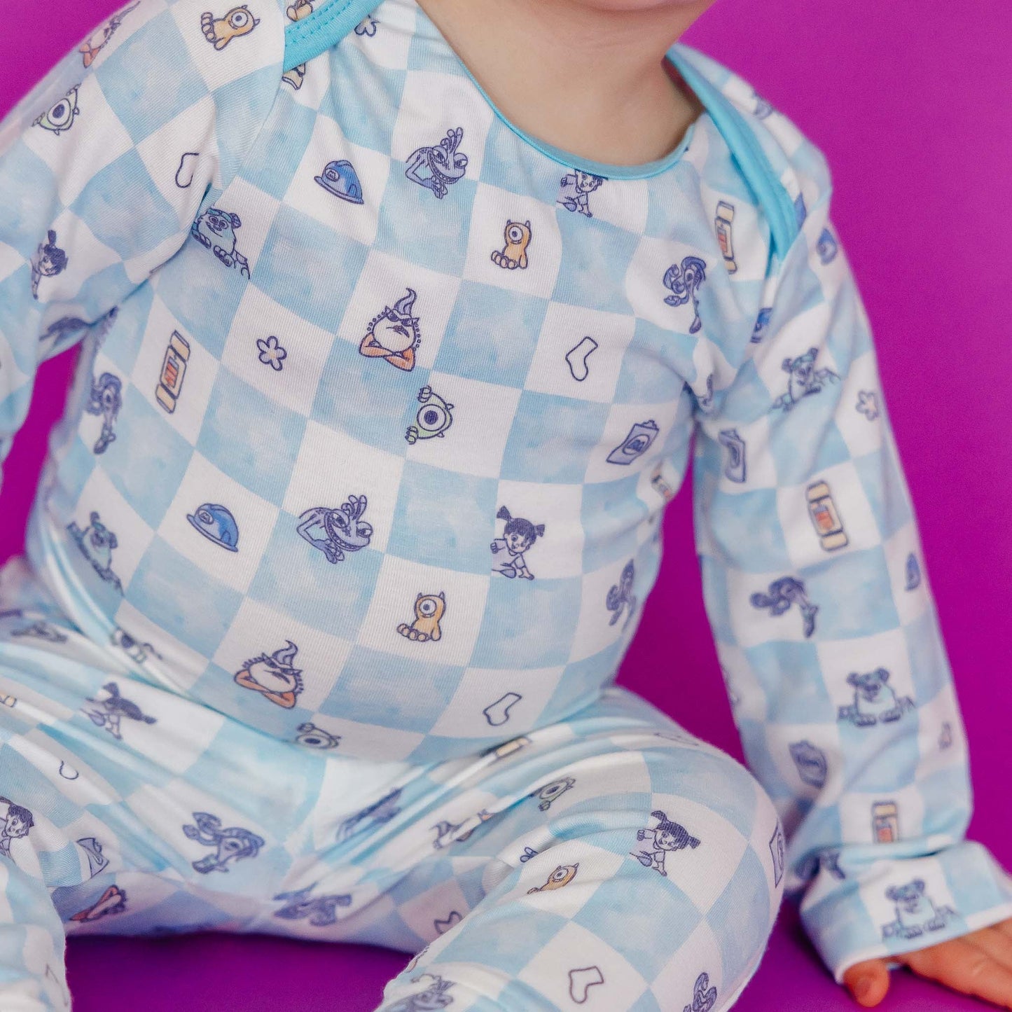 Long Sleeve Bodysuit - Monsters, Inc. Medley