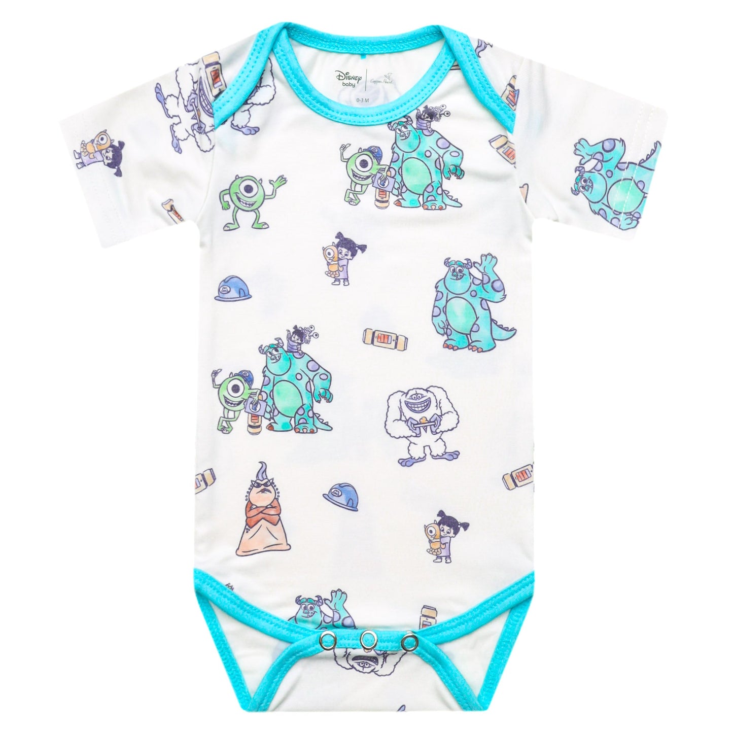 Short Sleeve Bodysuit - Monsters, Inc. Friends
